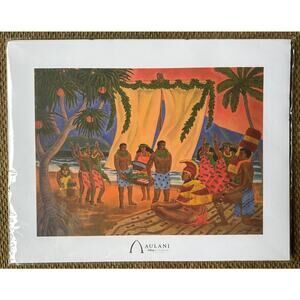 Disney Vacation Club Members 11x14 Aulani Hawaii Resort Print Art Makahiki